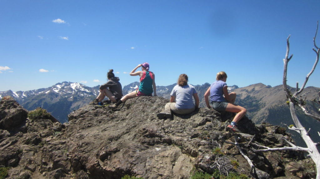 Teen backpackers in the Olympics with Wild Society